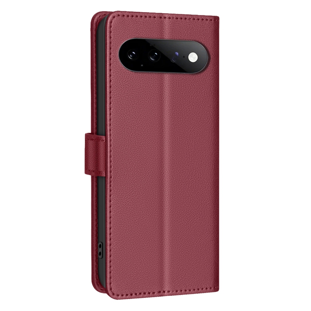 BINFEN könyvformájú tok a Google Pixel 11 Pro/11-hez – piros