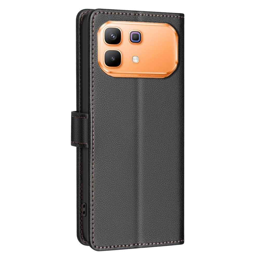 BINFEN könyvtáska Infinix Note 60 5G/Note 60 Pro 5G - fekete
