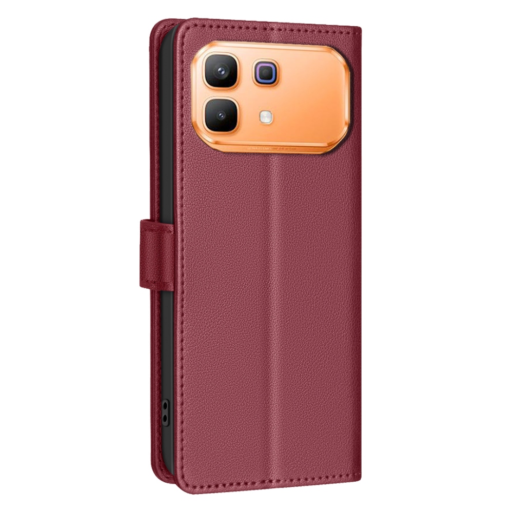BINFEN könyvtáska Infinix Note 60 5G/Note 60 Pro 5G - piros