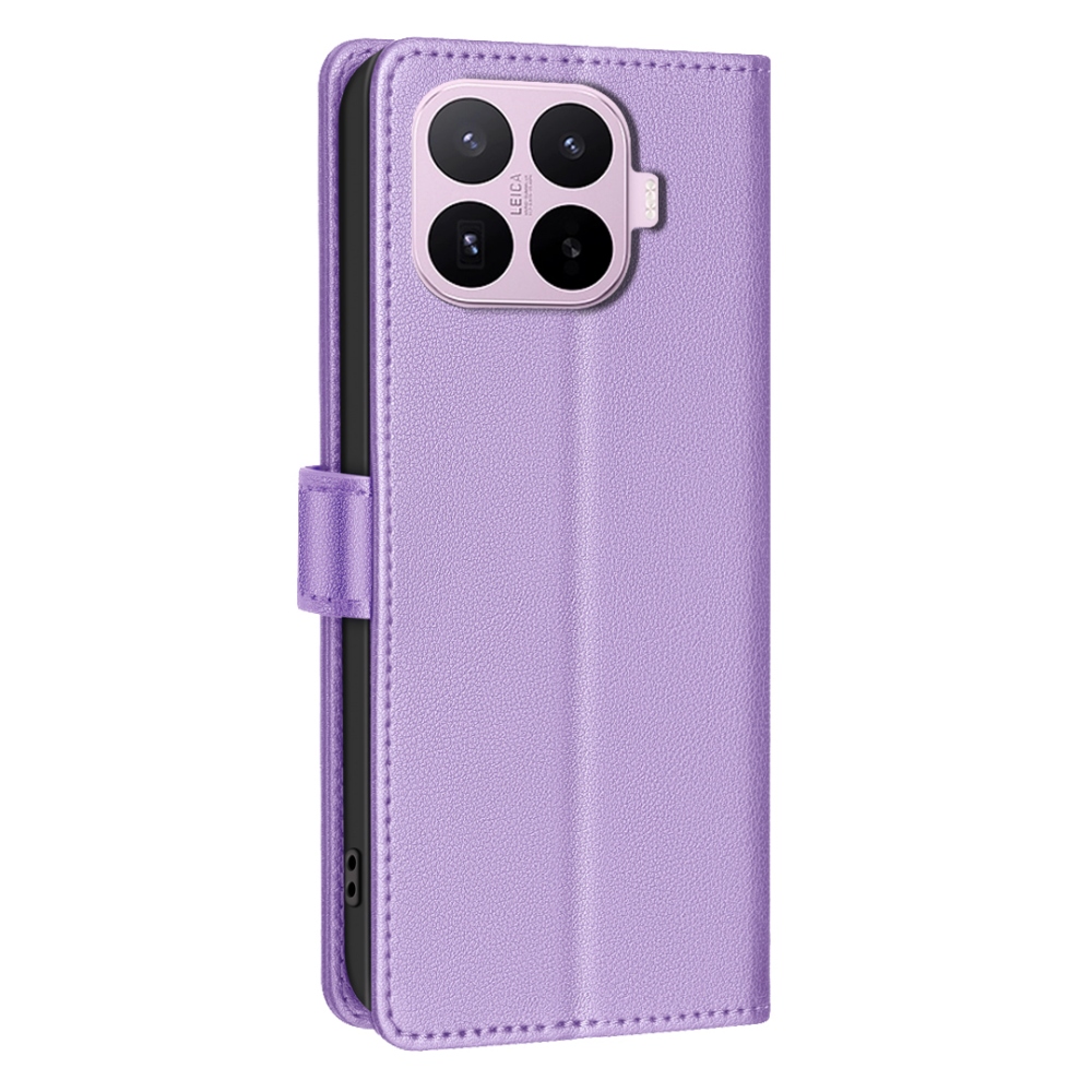 BINFEN könyvformájú tok a Xiaomi 17T Pro-hoz – lila