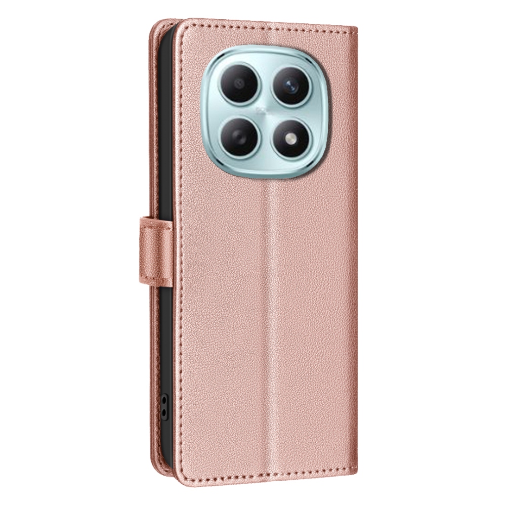 BINFEN könyv tok Xiaomi Redmi Note 15 Pro 4G - rózsaarany színben