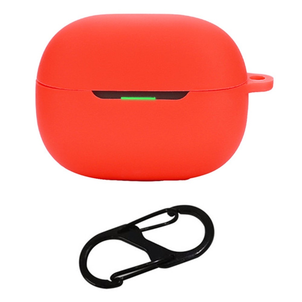 Binne szilikon tok csatral a Xiaomi Redmi Buds 5 Pro-hoz – piros