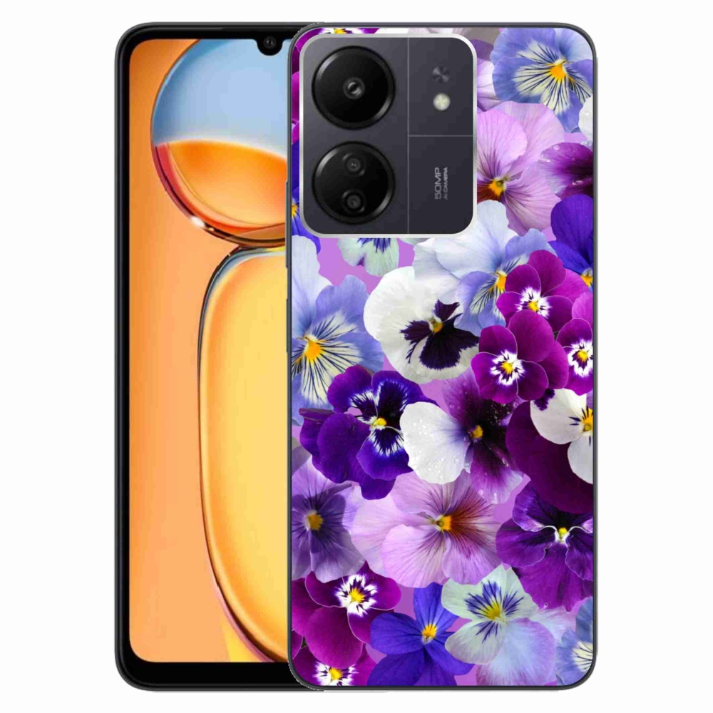 Gél borító mmCase a Xiaomi Poco C65/Redmi 13C - virágok 9