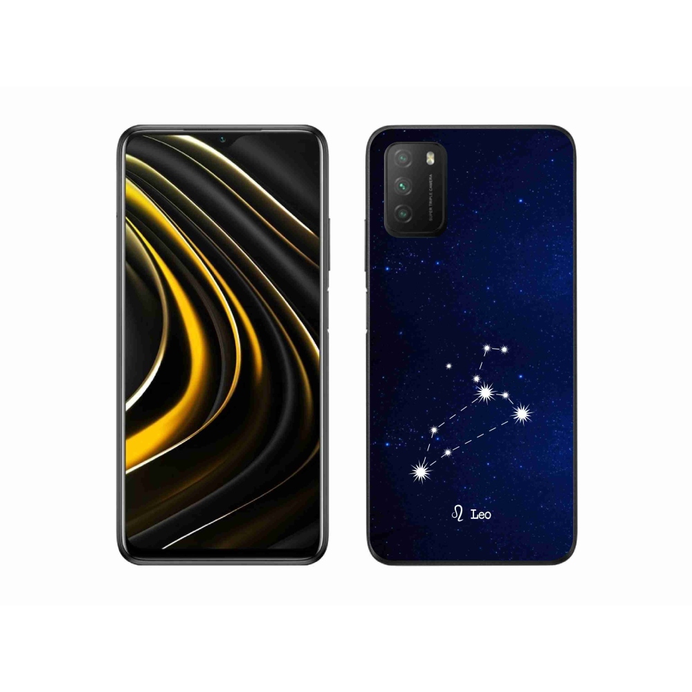 Gél borítás mmCase a Xiaomi Poco M3-hoz - Lion konstelláció