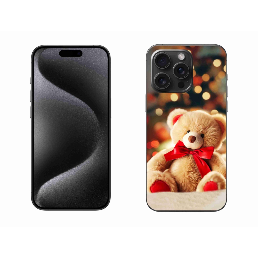 Zselés borítás mmCase iPhone 15 Pro Max készülékhez - mackó