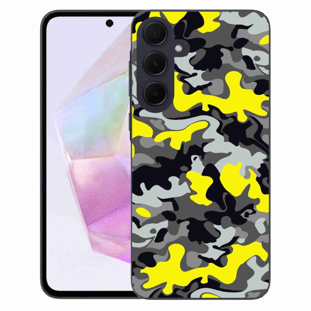 Zselés borítás mmCase Samsung Galaxy A35 5G - terepszínű minta 6