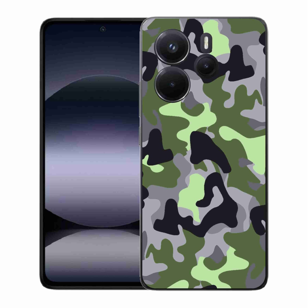 Gél borítás mmCase a Xiaomi Redmi Note 14-hez - terepszínű minta 7