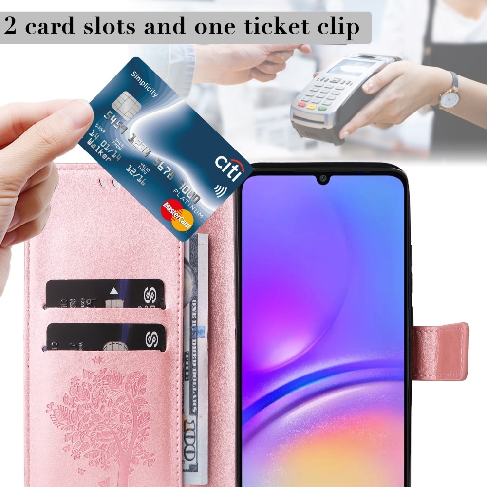 Fák könyve tok Samsung Galaxy A06 4G - rózsaarany