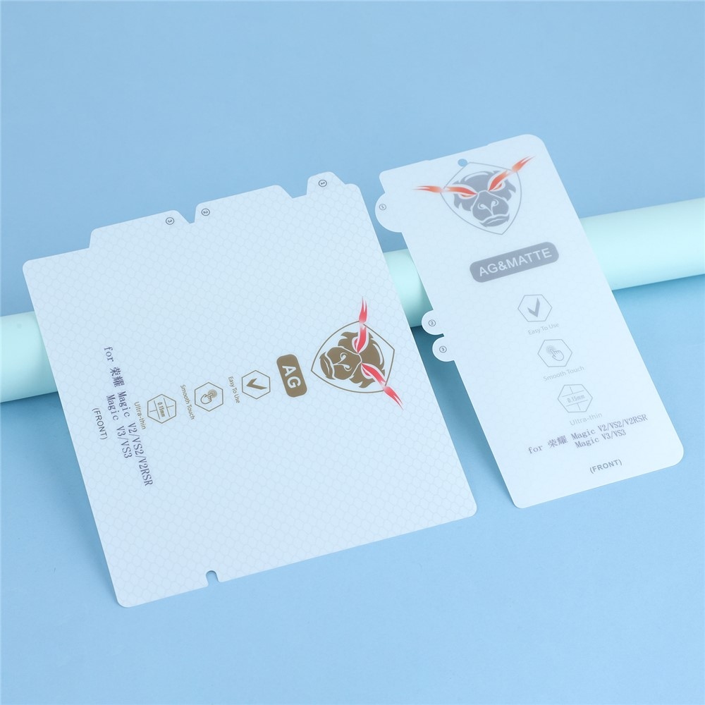 Szett védőfólia belső + elülső teljes képernyő matt a Honor Magic V5-hez