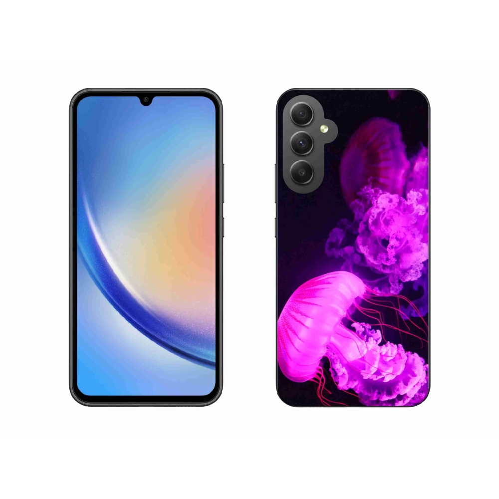 Zselés borítás mmCase Samsung Galaxy A34 5G - medúza 1