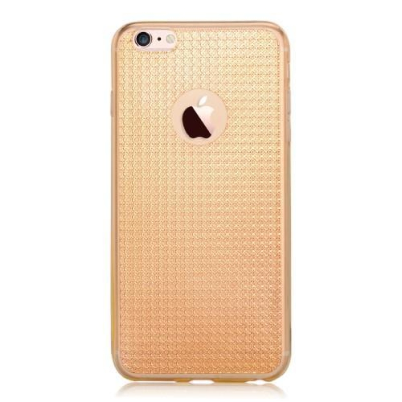 Bling zselés tok iPhone 6s Plus és 6 Plus készülékhez - arany színben