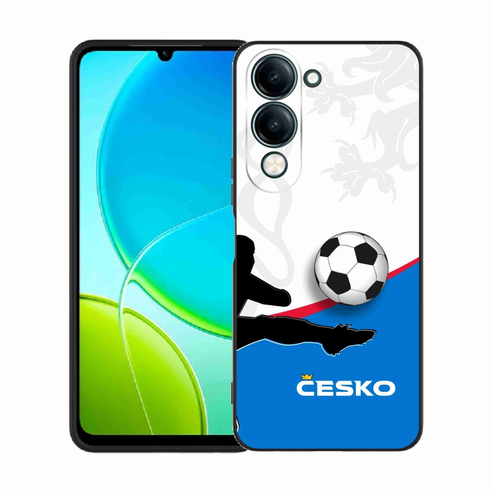 Gél borítás mmCase a Vivo Y29s 5G - futball Csehország 3