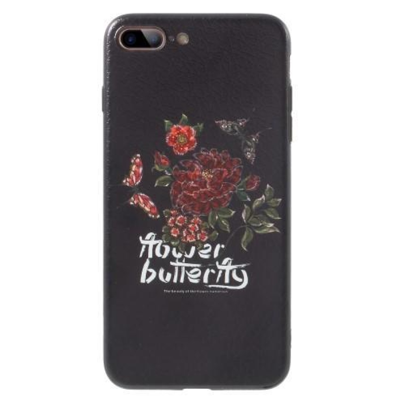 Bloom zselés tok iPhone 7 Plus és iPhone 8 Plus készülékhez - virágcsokor