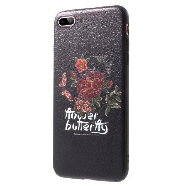 Bloom zselés tok iPhone 7 Plus és iPhone 8 Plus készülékhez - virágcsokor