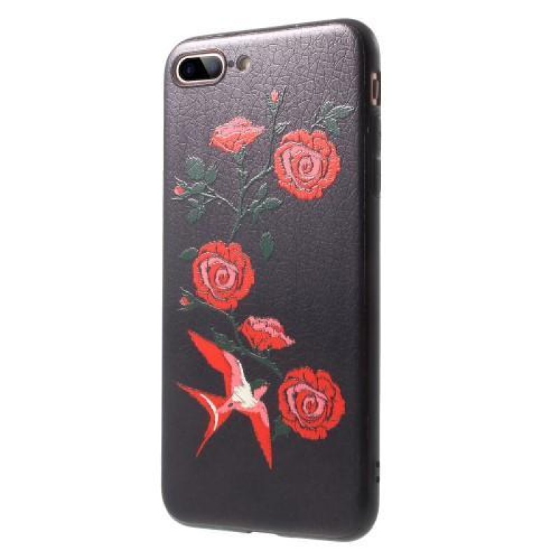 Bloom zselés tok iPhone 7 Plus és iPhone 8 Plus készülékhez - madár