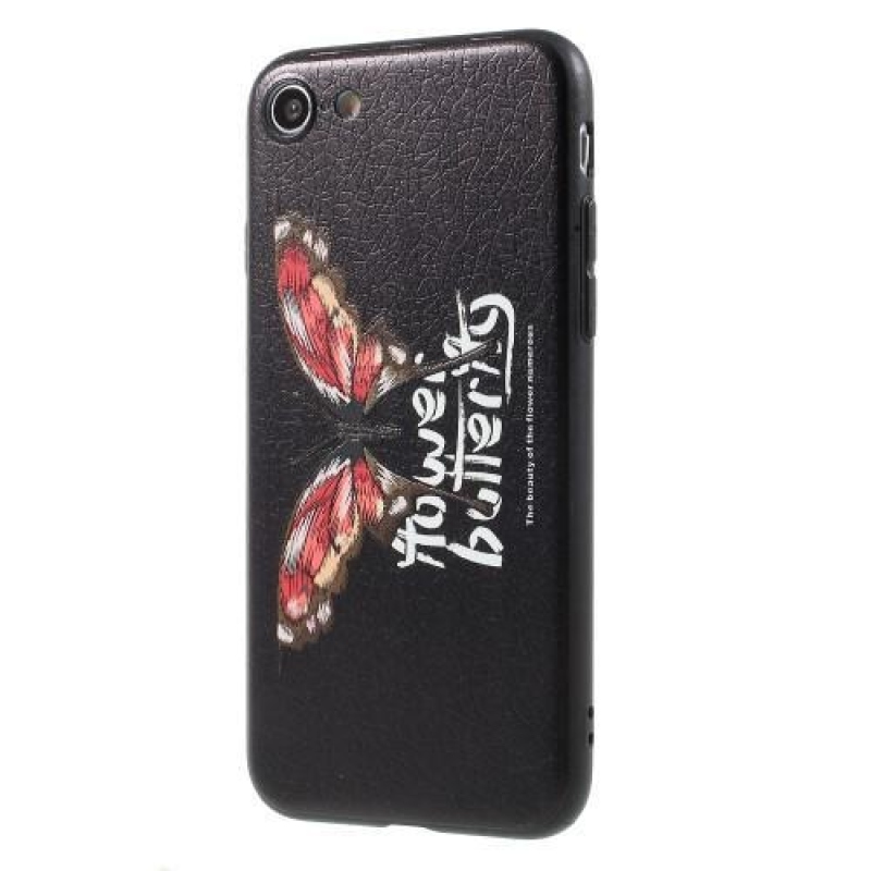 Bloom zselés tok iPhone 8 és iPhone 7 készülékhez - pillangó