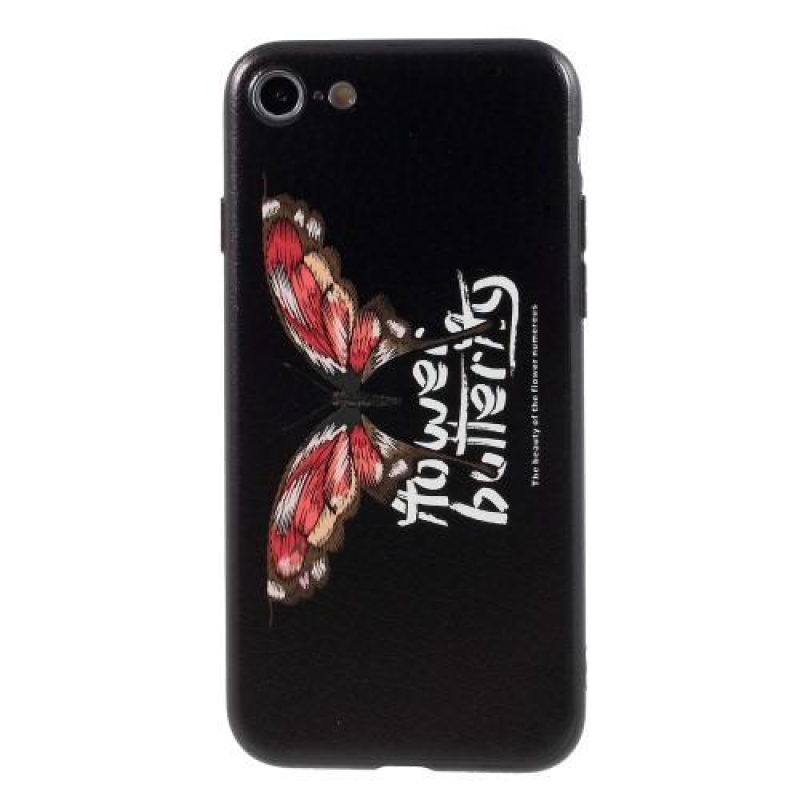 Bloom zselés tok iPhone 8 és iPhone 7 készülékhez - pillangó