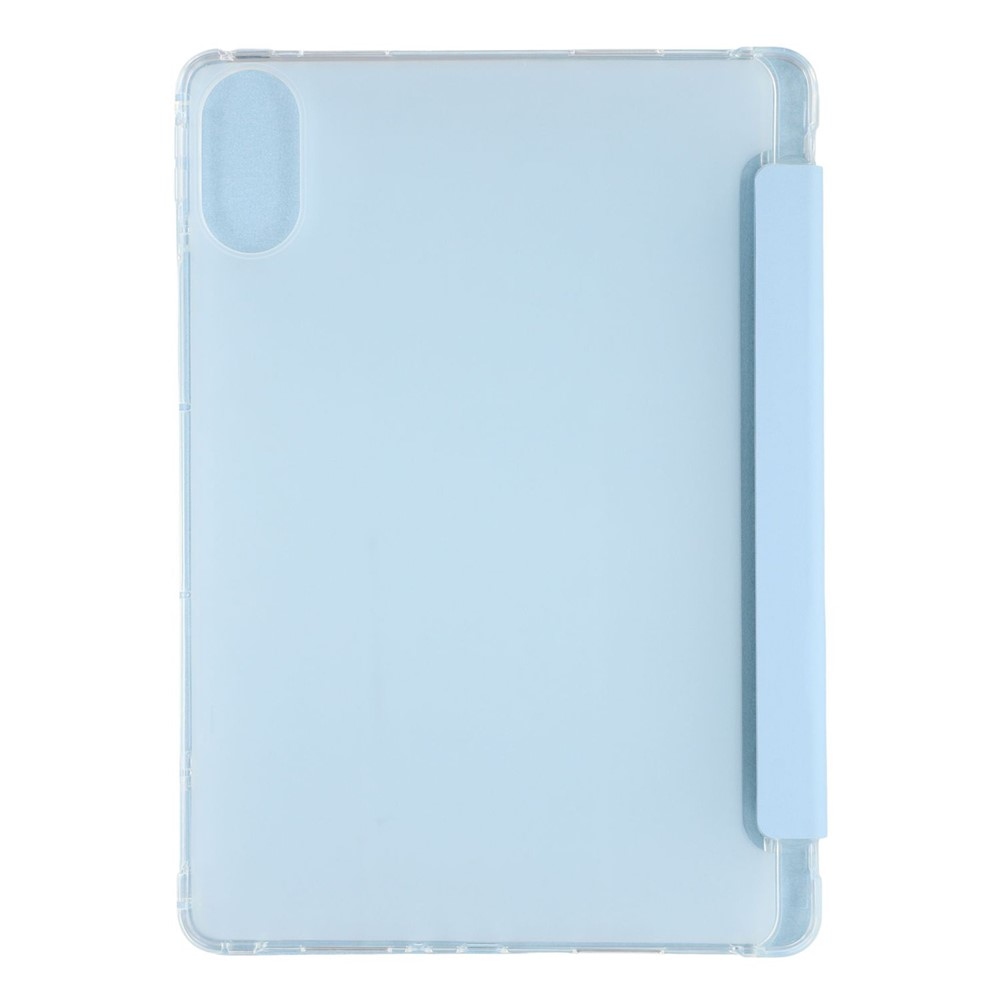 Tri-Fold intelligens összecsukható tablet tok Xiaomi Redmi Pad 2 - világoskék