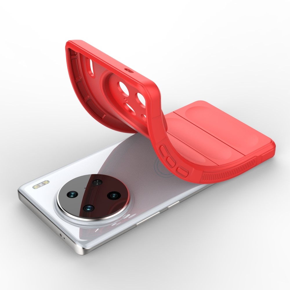 Rugg tartós zselés tok a Vivo X90 Pro készülékhez - piros