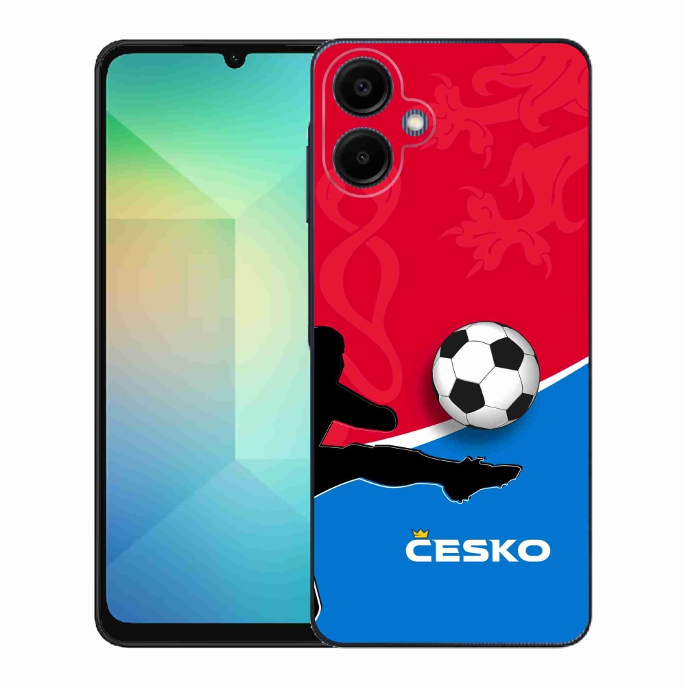 Gél borítás mmCase Samsung Galaxy A06 4G - futball Csehország 2