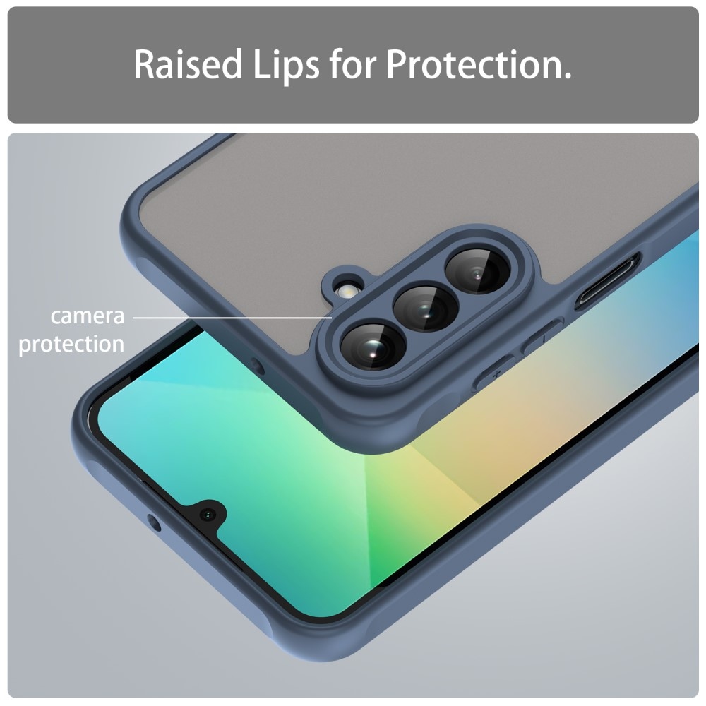 Zselés tok kemény hátlappal Samsung Galaxy A26 5G - kék