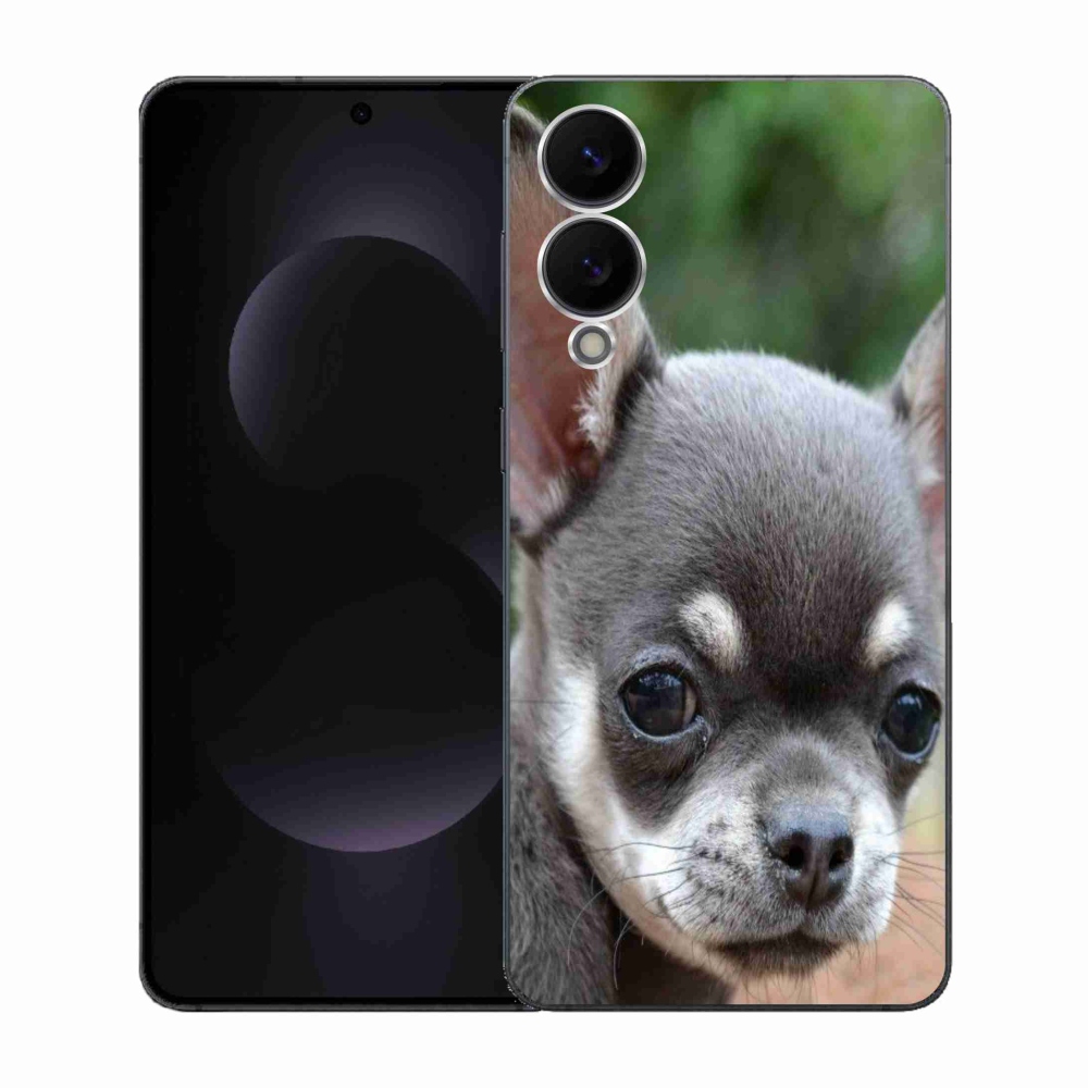 Gél borítás mmCase Samsung Galaxy S25 Edge készülékhez - chihuahua