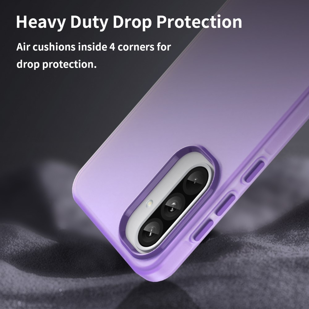 Candys matt zselés tok Samsung Galaxy A36 5G/A56 5G - lila