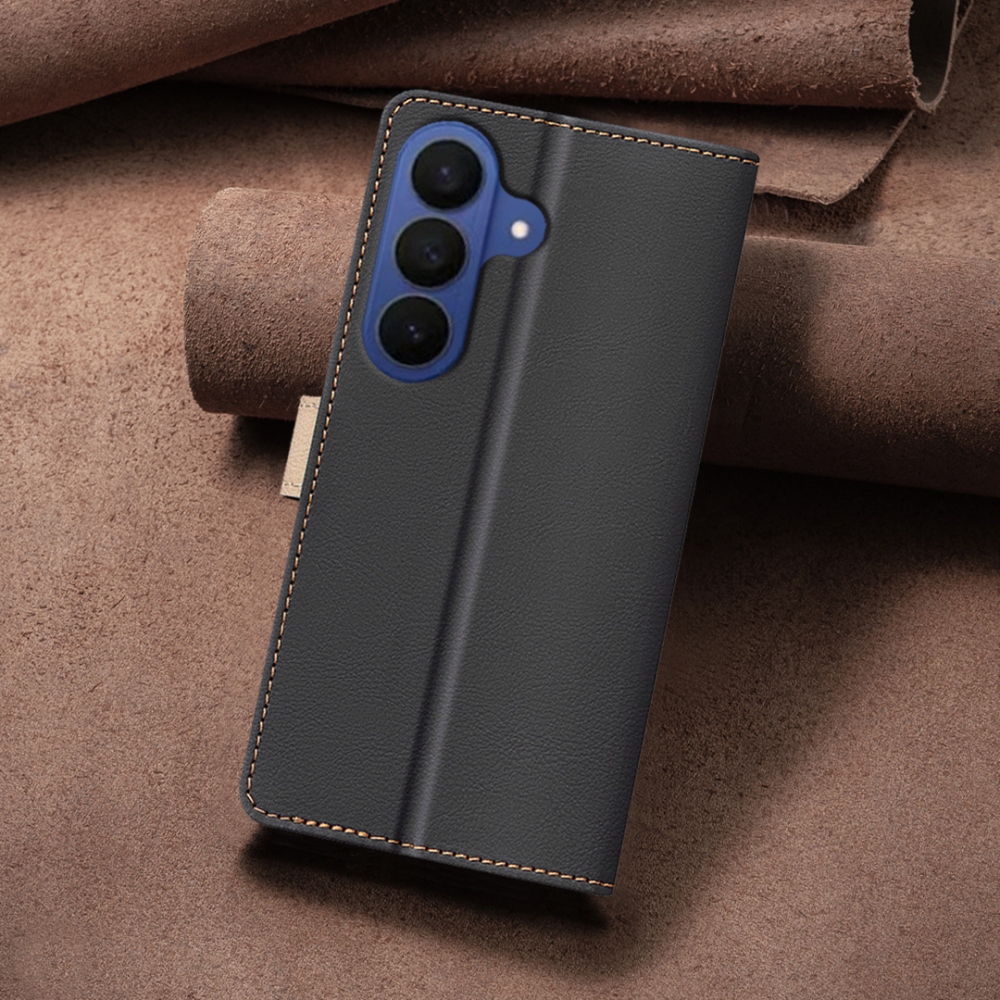 BNF DUO könyvtáska Samsung Galaxy A37 5G - fekete