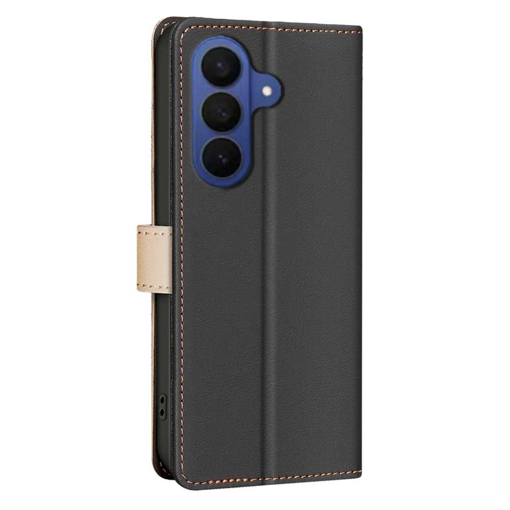 BNF DUO könyvtáska Samsung Galaxy A37 5G - fekete