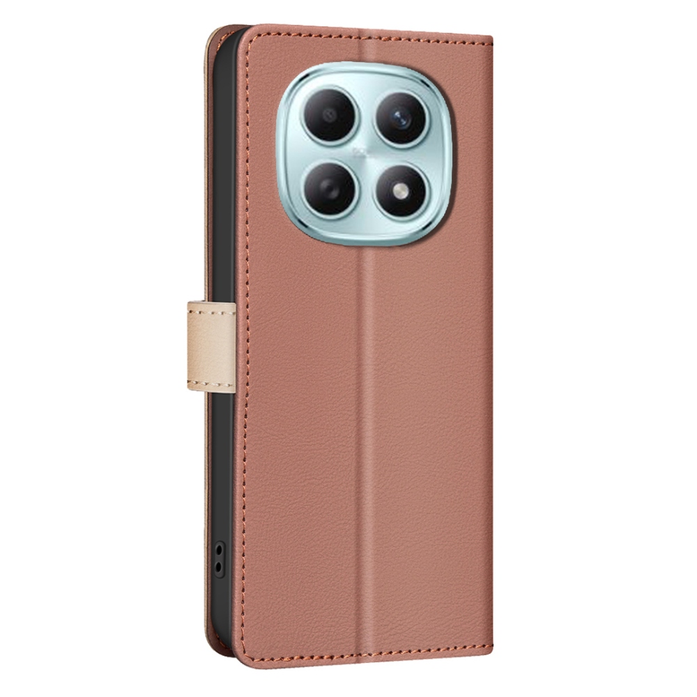 BNF DUO könyvtáska Xiaomi Poco M8 5G/Redmi Note 15 5G/Note 15 4G - barna