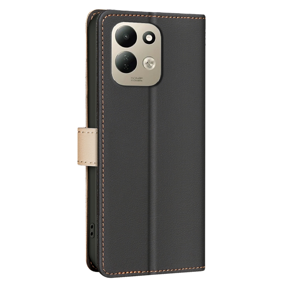 BNF DUO könyvszerű tok a Xiaomi Redmi 17 4G/5G-hez – fekete