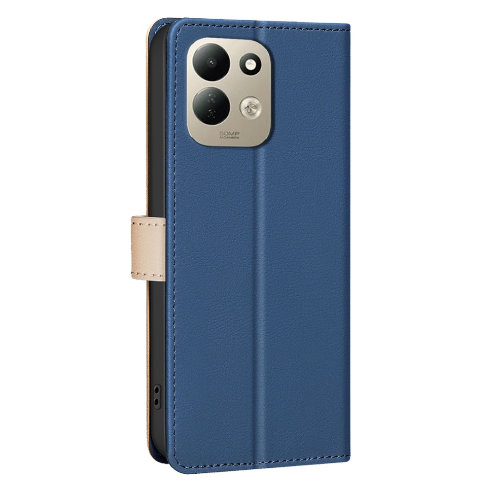 BNF DUO könyvszerű tok a Xiaomi Redmi 17 4G/5G-hez – kék