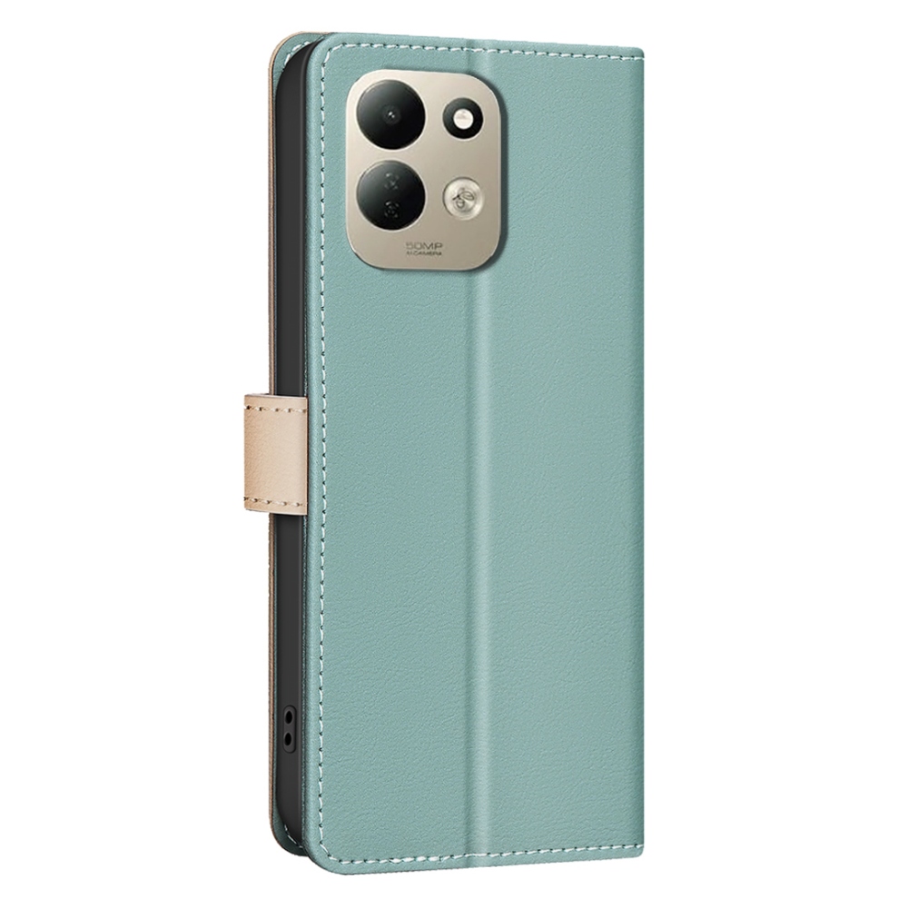 BNF DUO könyvszerű tok a Xiaomi Redmi 17 4G/5G-hez – zöld