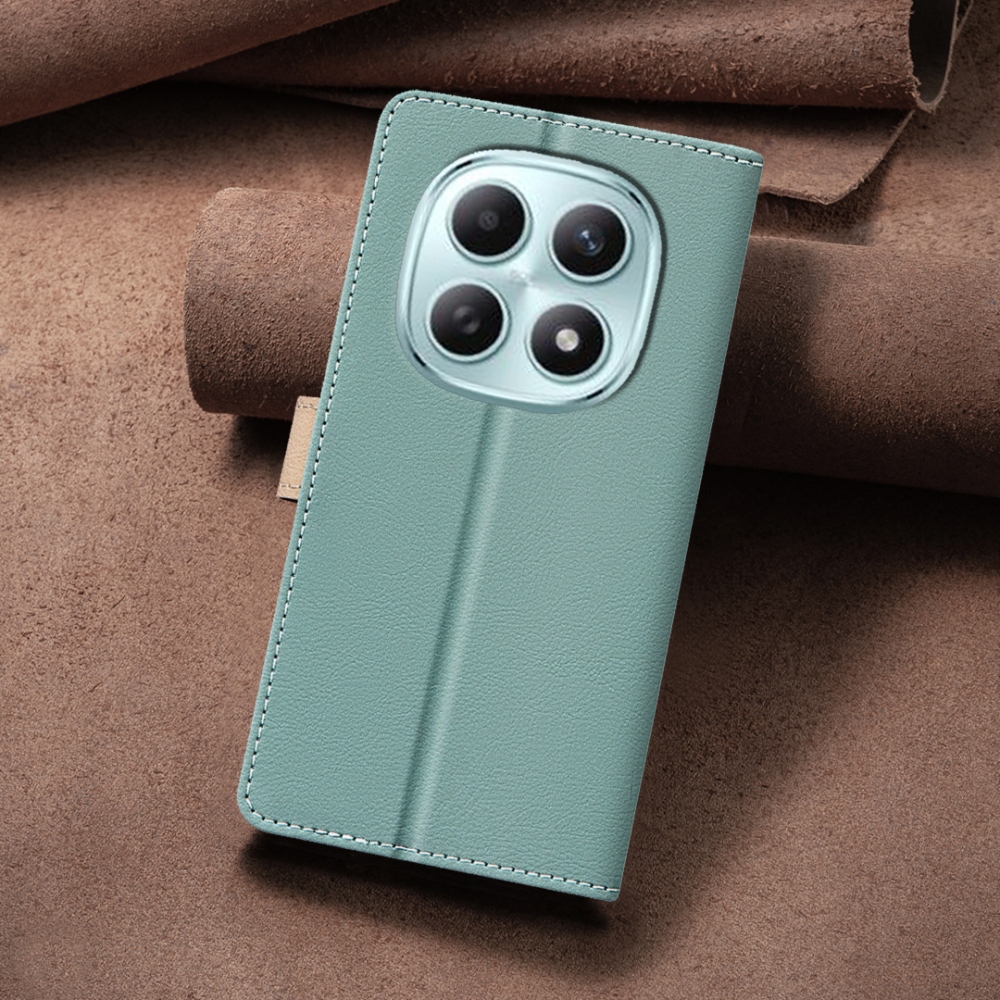 BNF DUO könyvtáska Xiaomi Redmi Note 15 Pro+ 5G/Xiaomi Poco M8 Pro 5G - zöld