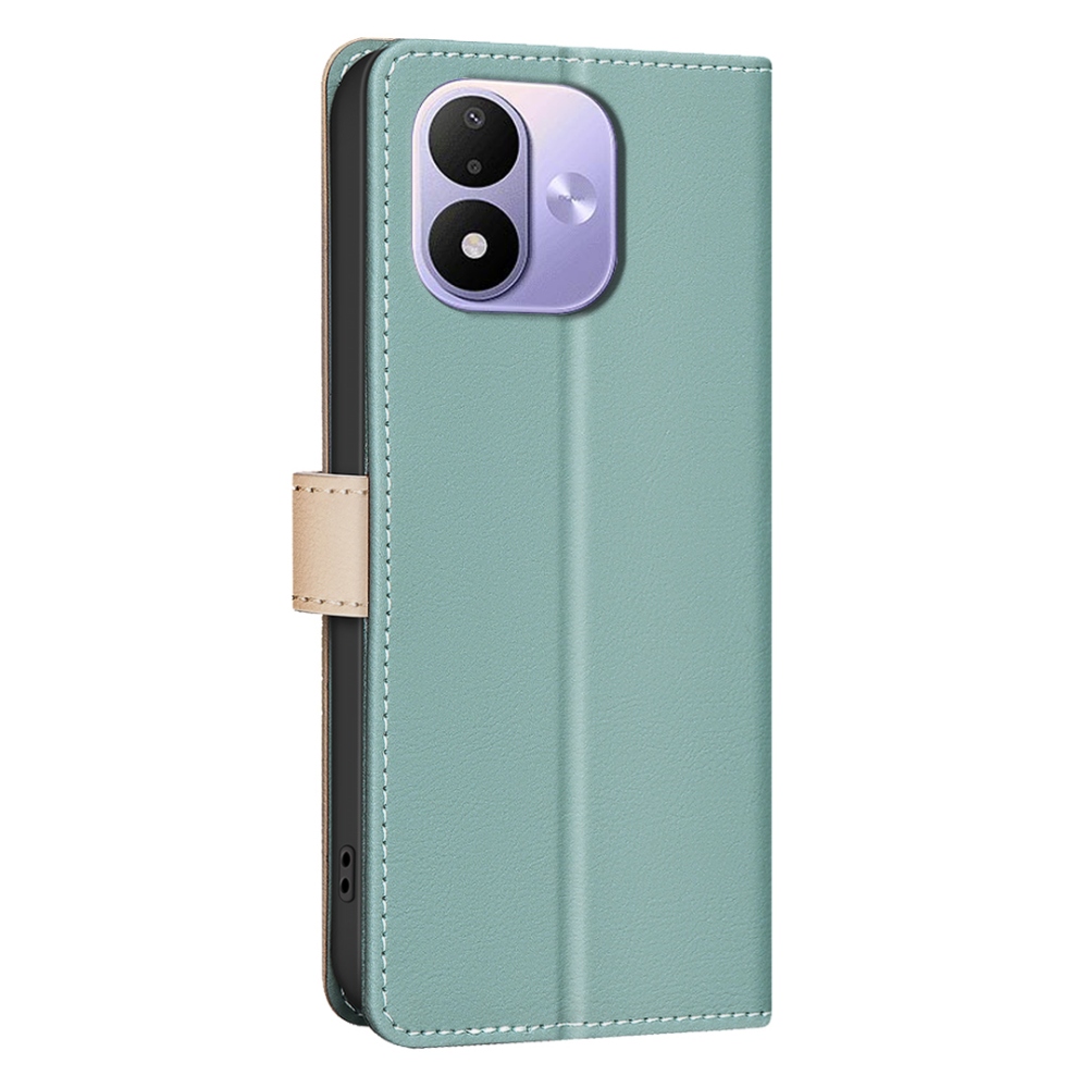 BNF DUO könyvszerű tok a Xiaomi Redmi Note 17 4G/5G-hez – zöld