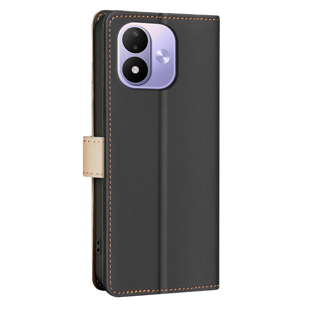 BNF DUO könyvszerű tok a Xiaomi Redmi Note 17 Pro 5G-hez – fekete