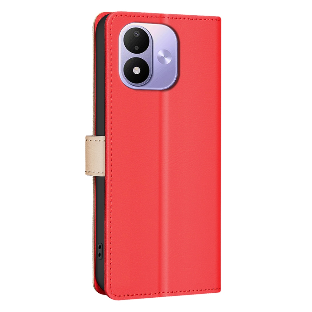BNF DUO könyvszerű tok a Xiaomi Redmi Note 17 Pro 5G-hez – piros