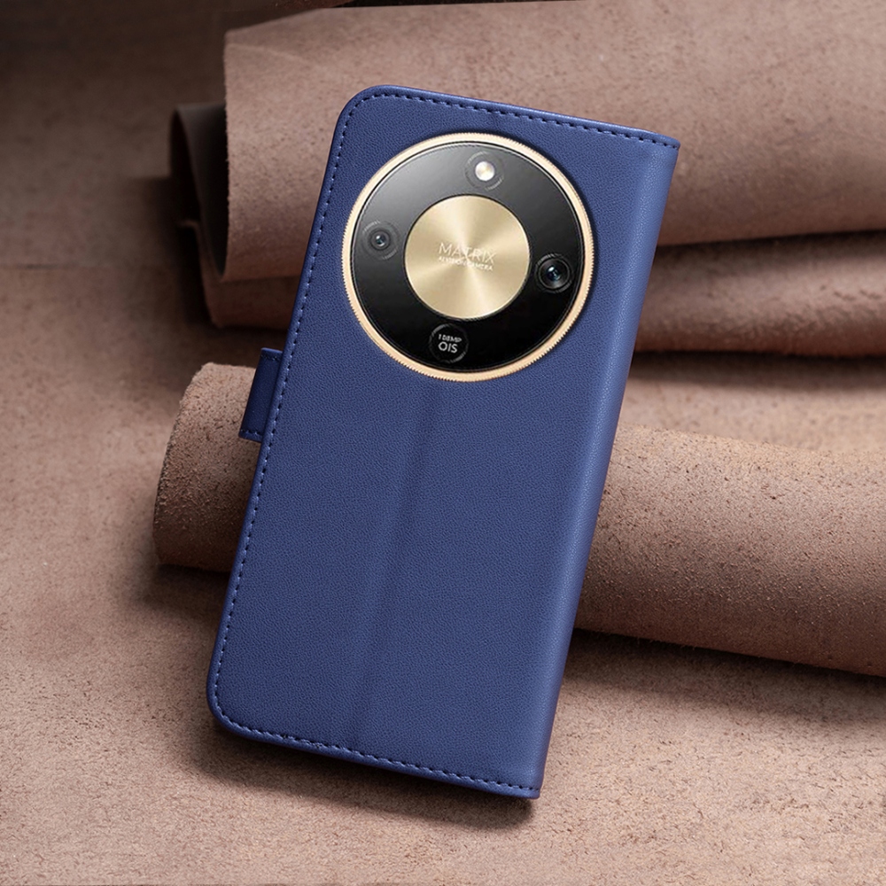 BNF könyvtáska Honor Magic 8 Lite 5G készülékhez - kék