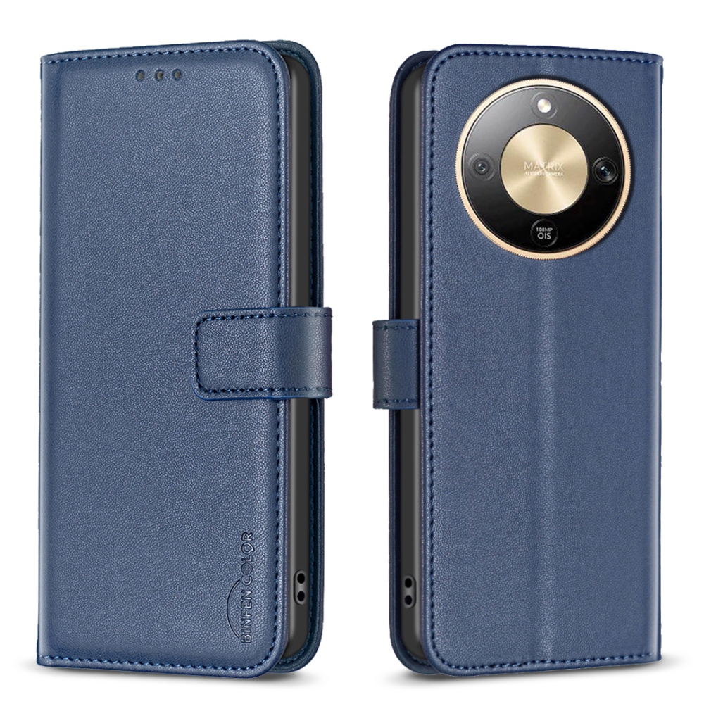 BNF könyvtáska Honor Magic 8 Lite 5G készülékhez - kék