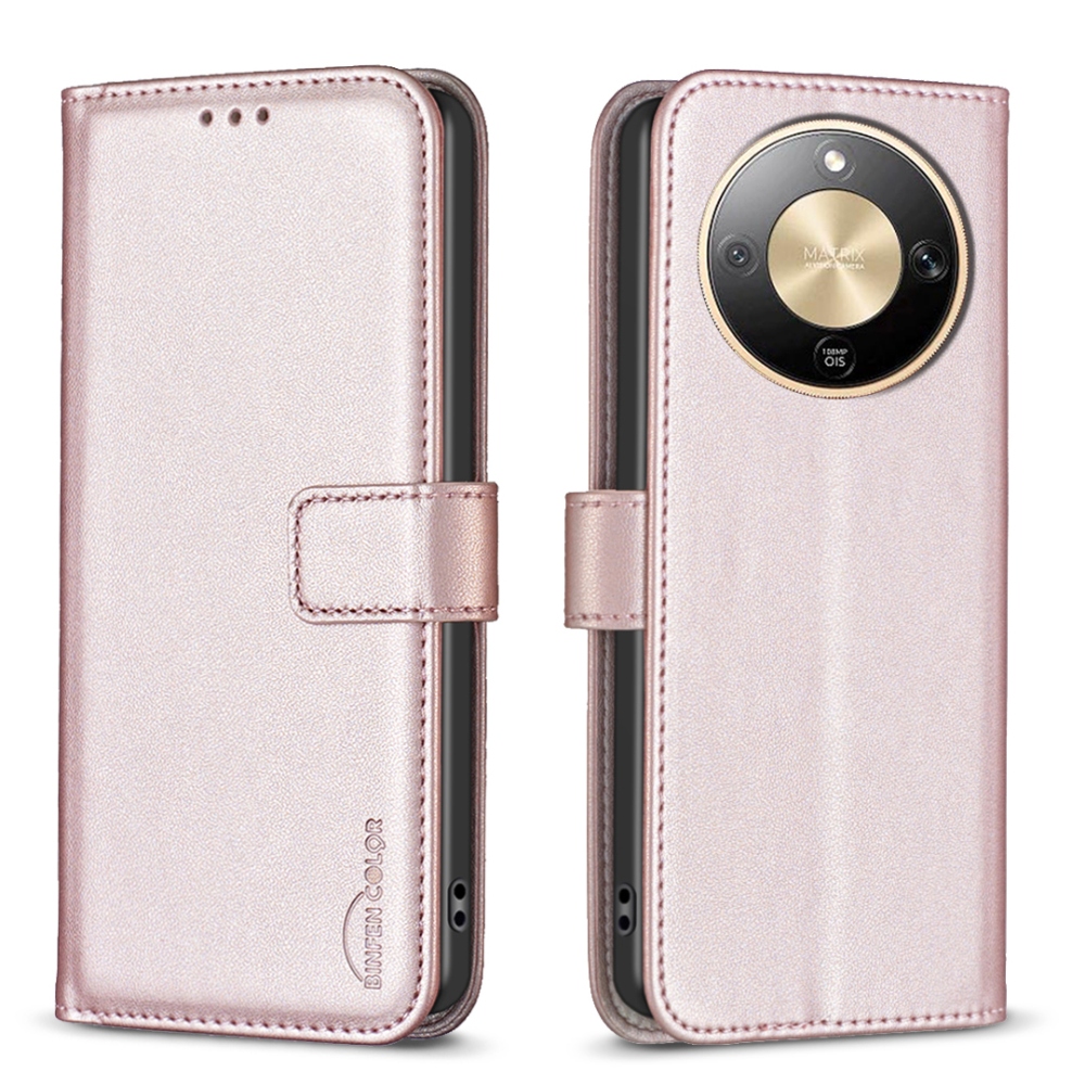 BNF könyvtáska Honor Magic 8 Lite 5G - rózsaarany