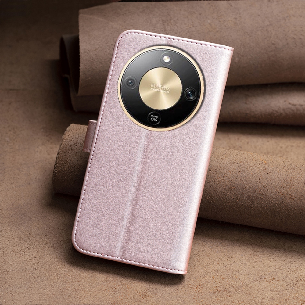 BNF könyvtáska Honor Magic 8 Lite 5G - rózsaarany