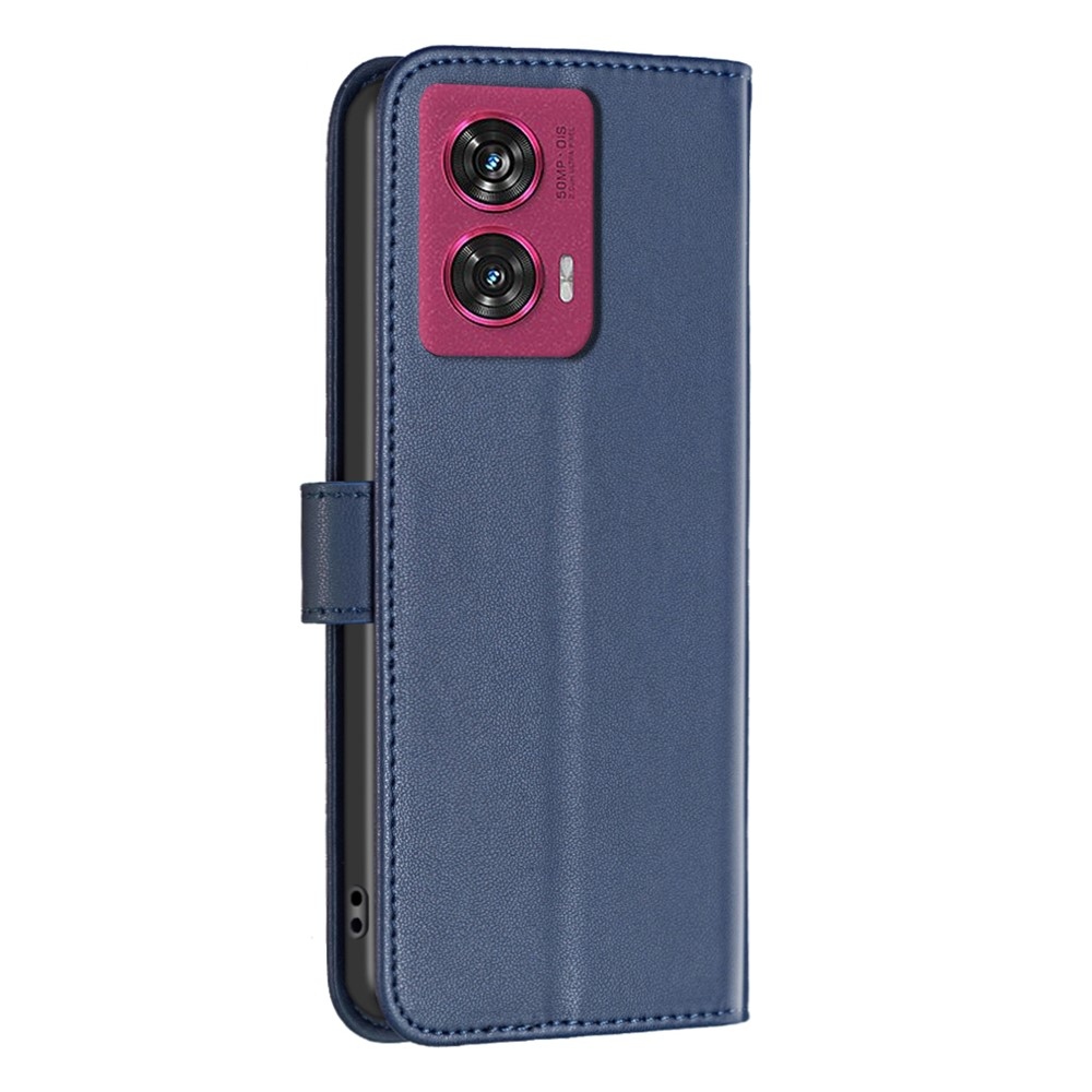 BNF könyvtáska a Motorola Edge 50 Fusion 5G készülékhez - kék