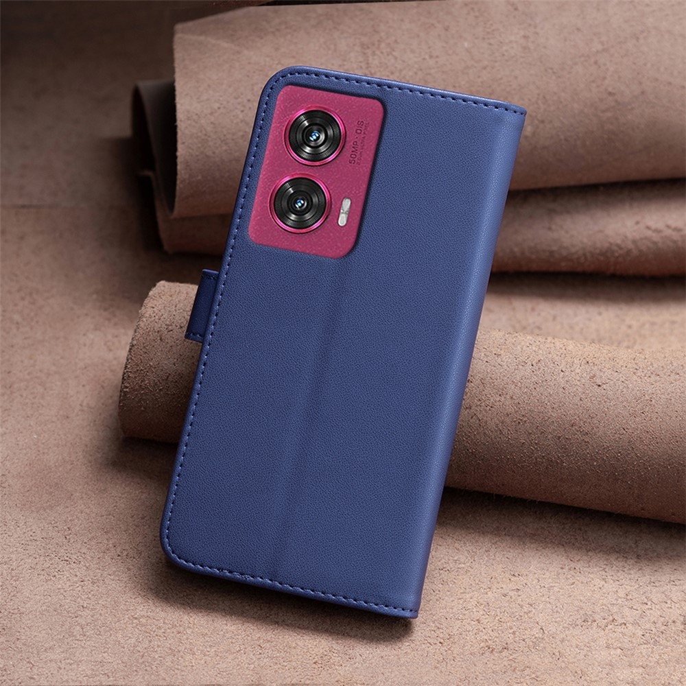 BNF könyvtáska a Motorola Edge 50 Fusion 5G készülékhez - kék