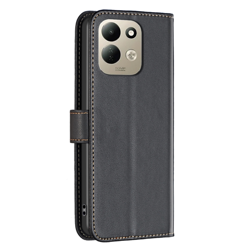 BNF könyvformájú tok a Xiaomi Redmi 17 4G/5G-hez – fekete