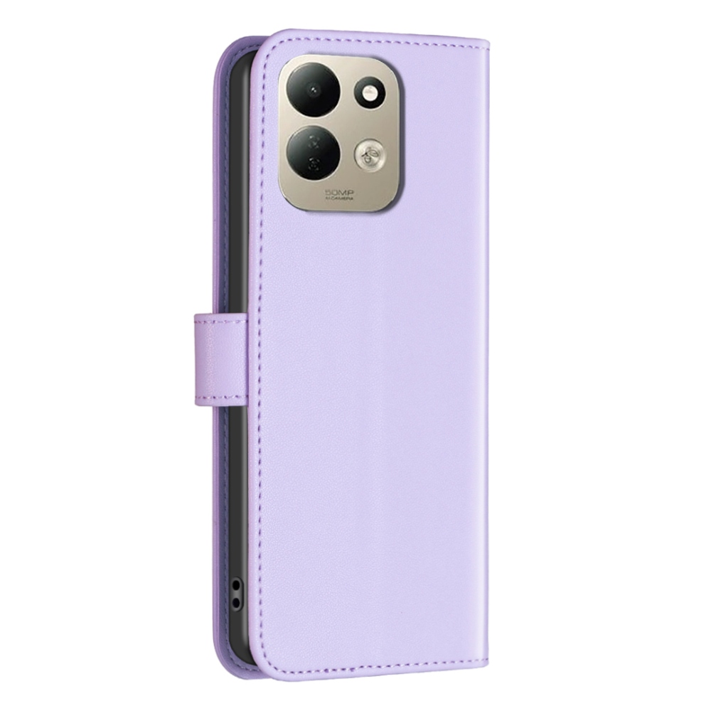 BNF könyvformájú tok a Xiaomi Redmi 17 4G/5G-hez – világos lila