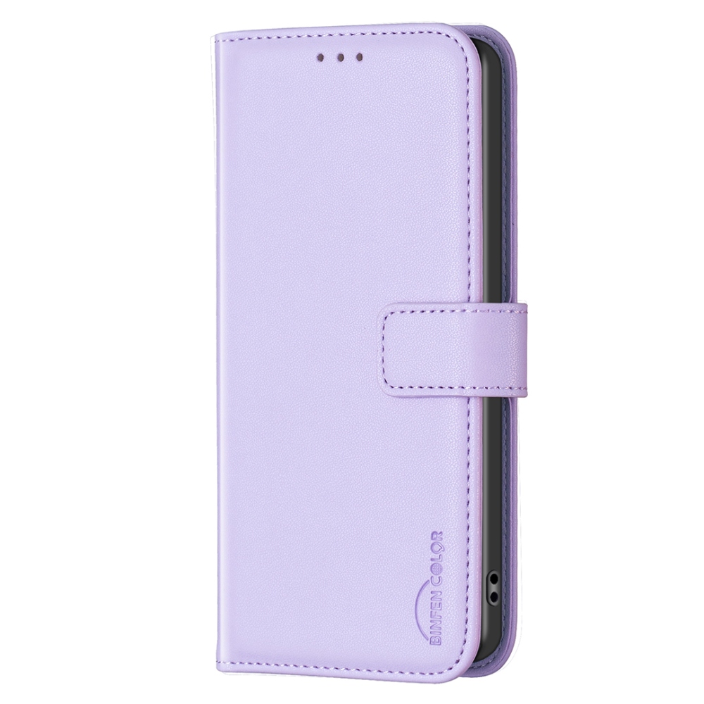 BNF könyvformájú tok a Xiaomi Redmi 17 4G/5G-hez – világos lila