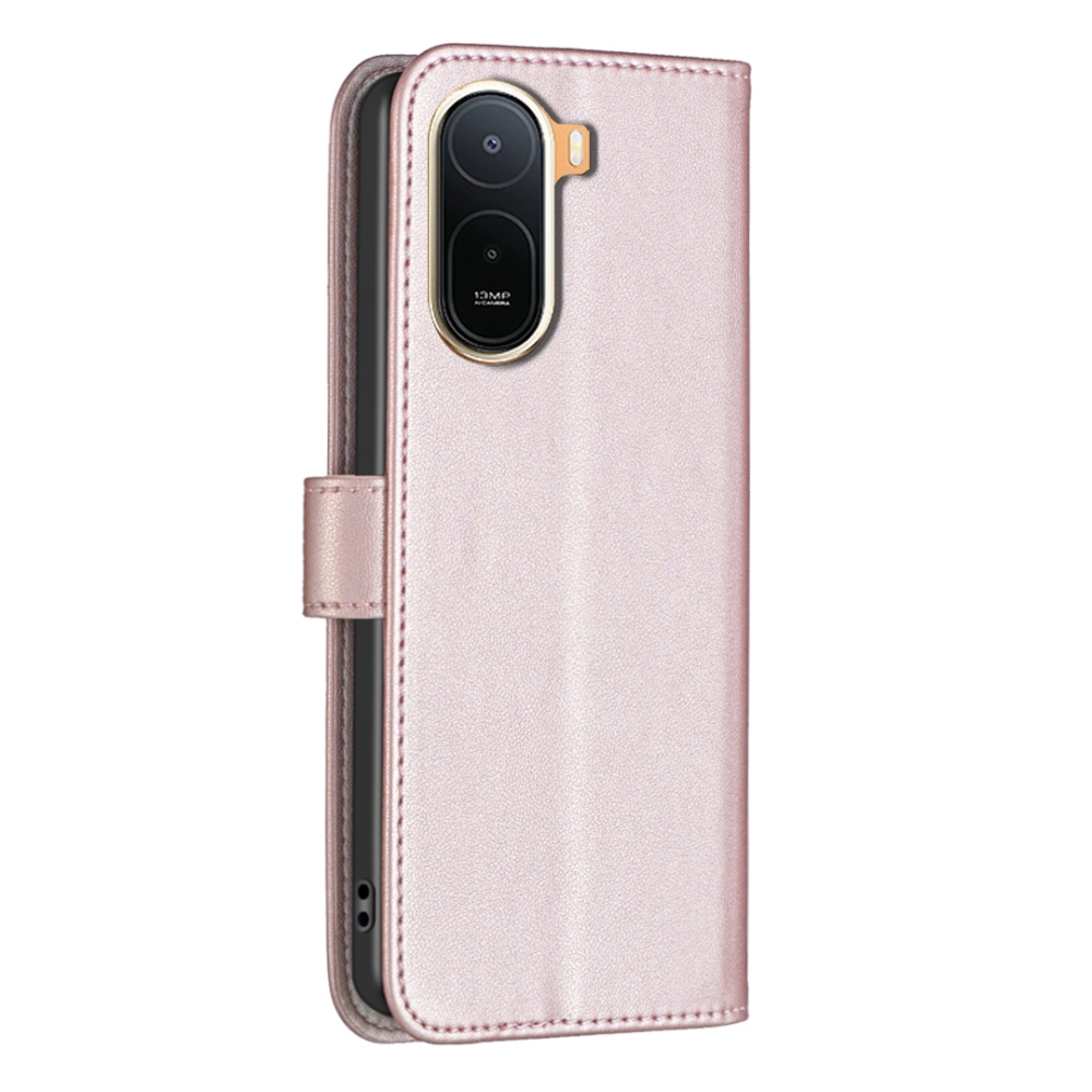 BNF könyv tok Xiaomi Redmi A7 Pro-hoz - rózsaarany