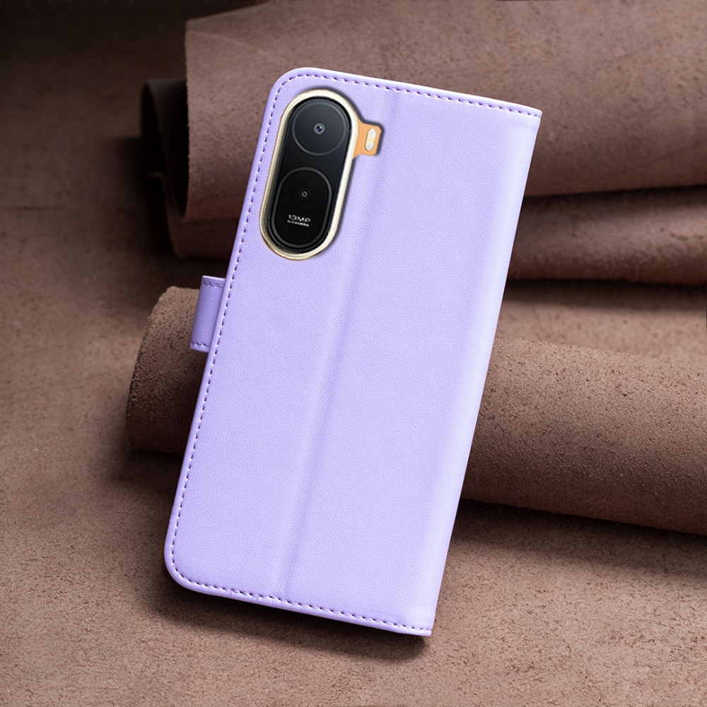 BNF könyv tok Xiaomi Redmi A7 Pro - világos lila