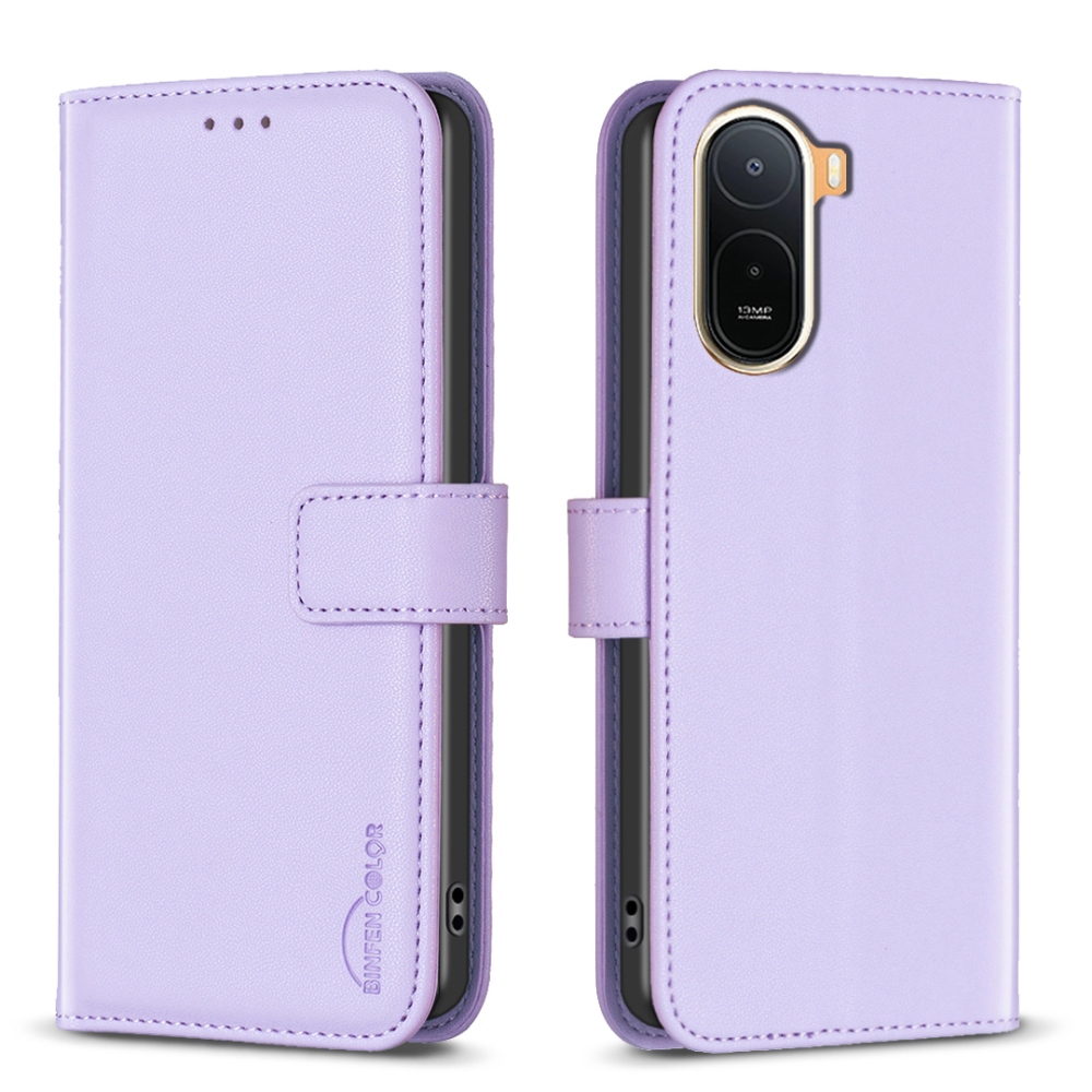 BNF könyv tok Xiaomi Redmi A7 Pro - világos lila
