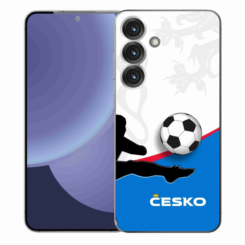 Gél borítás mmCase Samsung Galaxy S25+ - futball Csehország 3